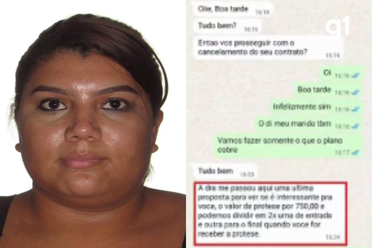 Prints mostram como ex-funcionária investigada por desviar R$ 100 mil aplicava golpes em pacientes de clínica odontológica em Cuiabá