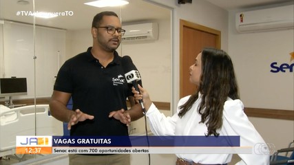 Senac oferta 700 vagas em cursos no Tocantins