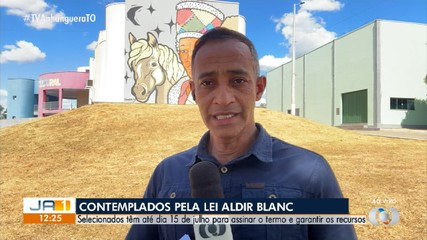 Projetos são contemplados pela Lei Aldir Blanc em Araguaína