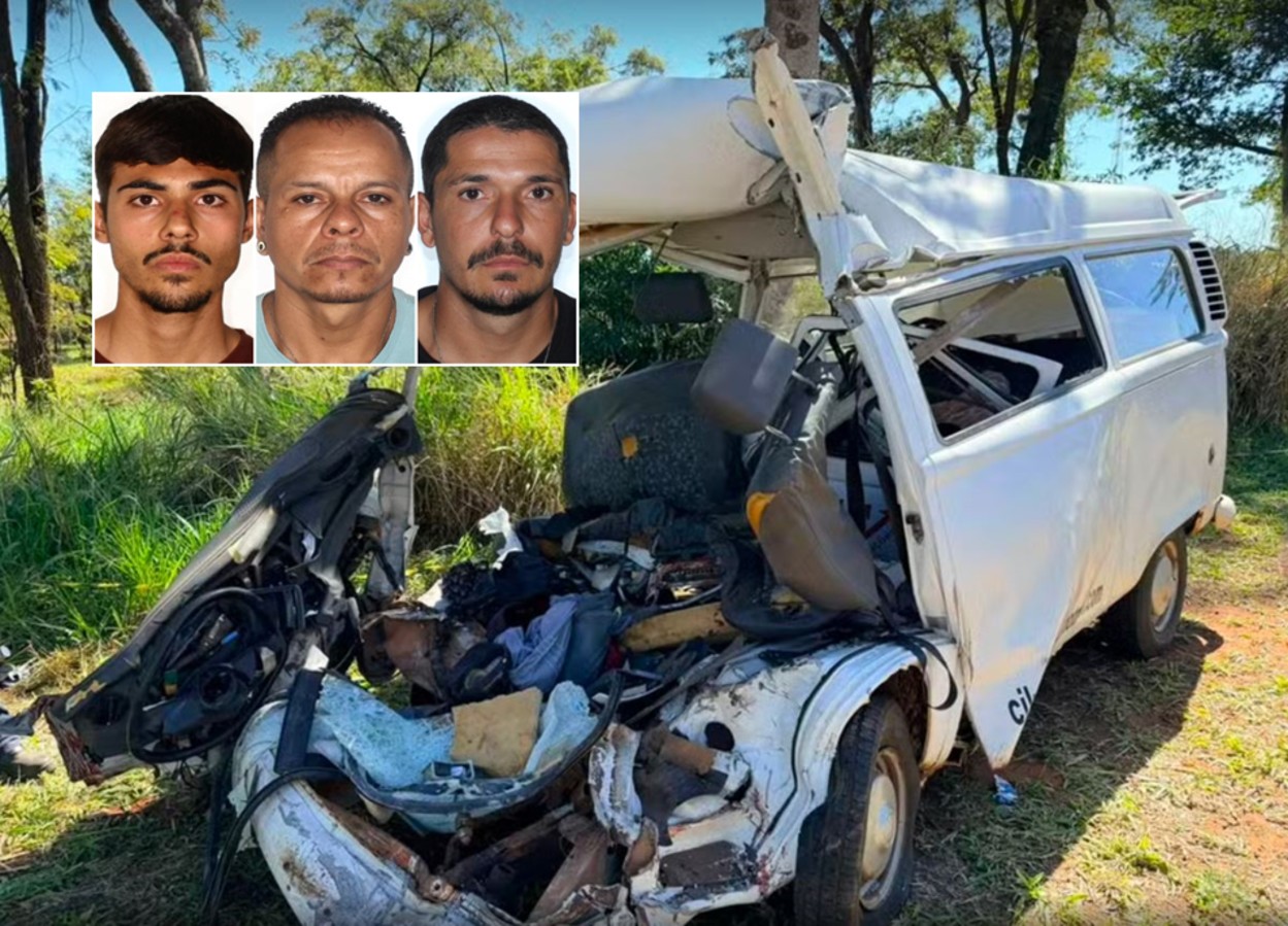 Grave acidente mata três homens em rodovia do interior de SP