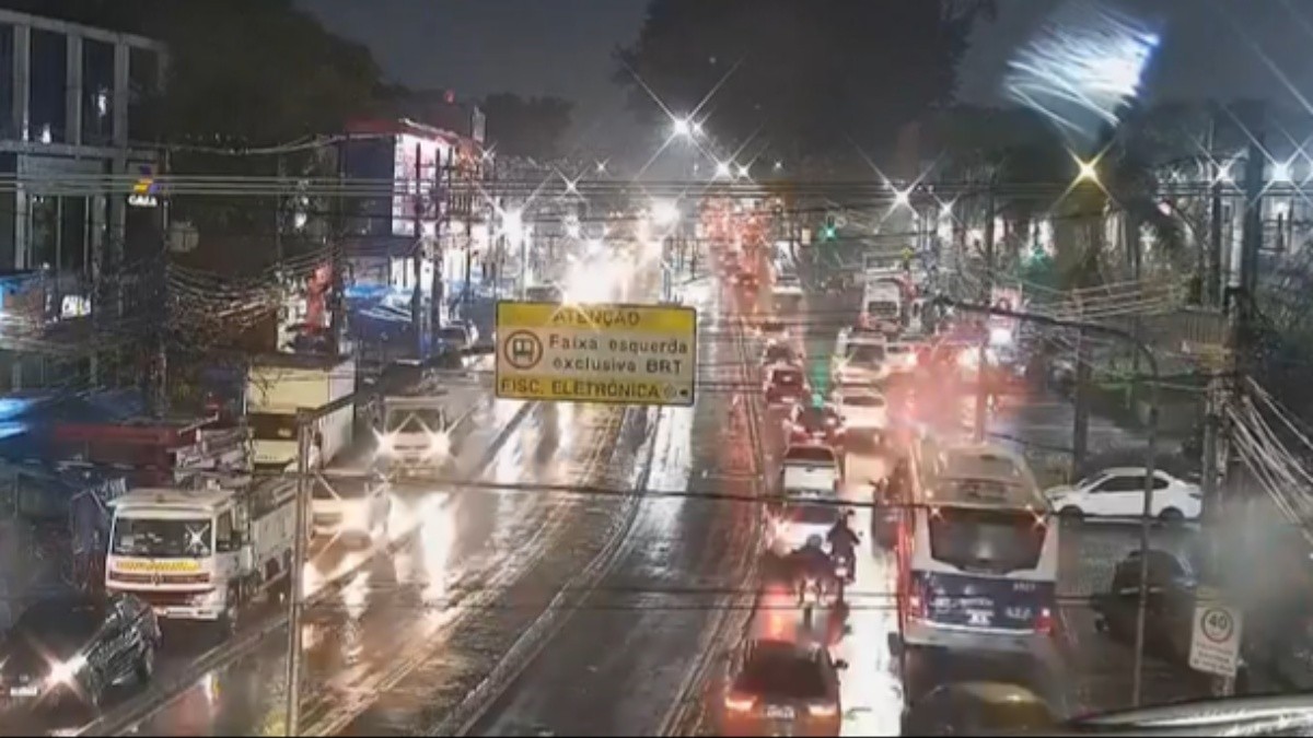 Rio tem registro de chuva moderada nas Zonas Oeste e Norte