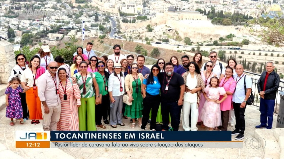 Tocantinenses em Israel pastor l der de caravana fala sobre situa o do ataques no pa s