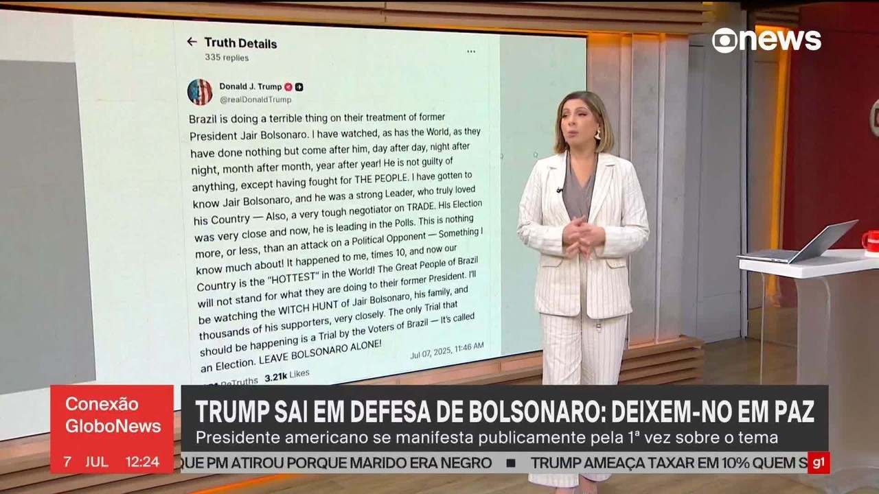 Ministros do STF não querem entrar em polêmica com Trump e avaliam que resposta é para diplomacia e política