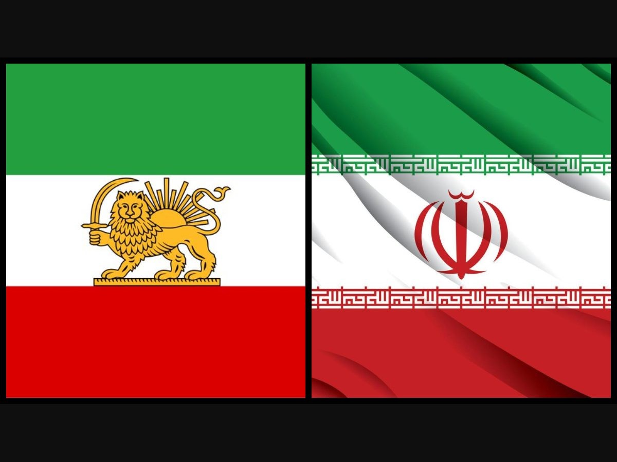 Bandeira anterior à Revolução Iraniana se torna símbolo de protestos da oposição iraniana; compare