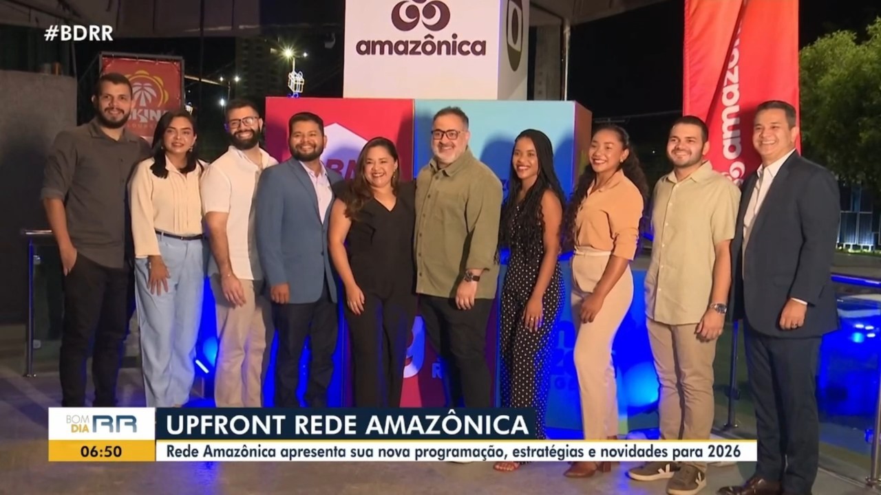 Rede Amazônica apresenta novidades em jornalismo, esporte e entretenimento em Roraima