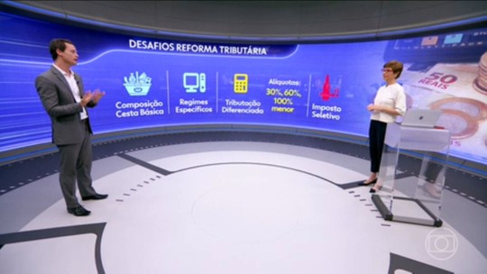 Bruno Carazza comenta sobre a regulamentação da Reforma Tributária - Programa: Jornal da Globo 