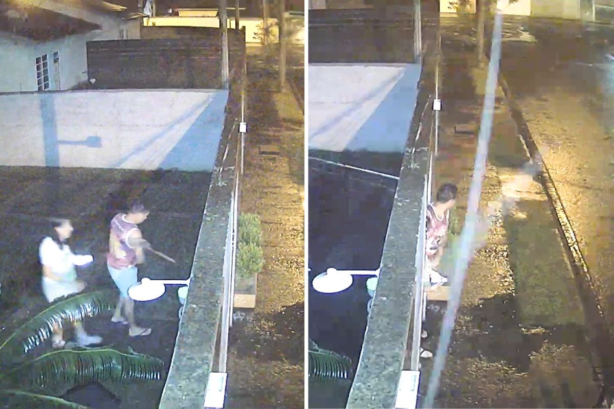 Vídeo mostra avó fugindo e pedindo socorro ao ver neta ser morta pelo ex em SP