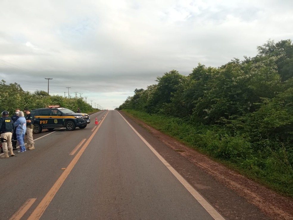 BR 402, em Luís Correia, Piauí — Foto: Divulgação/PRF