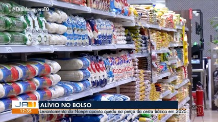Preço da cesta básica termina 2025 em queda