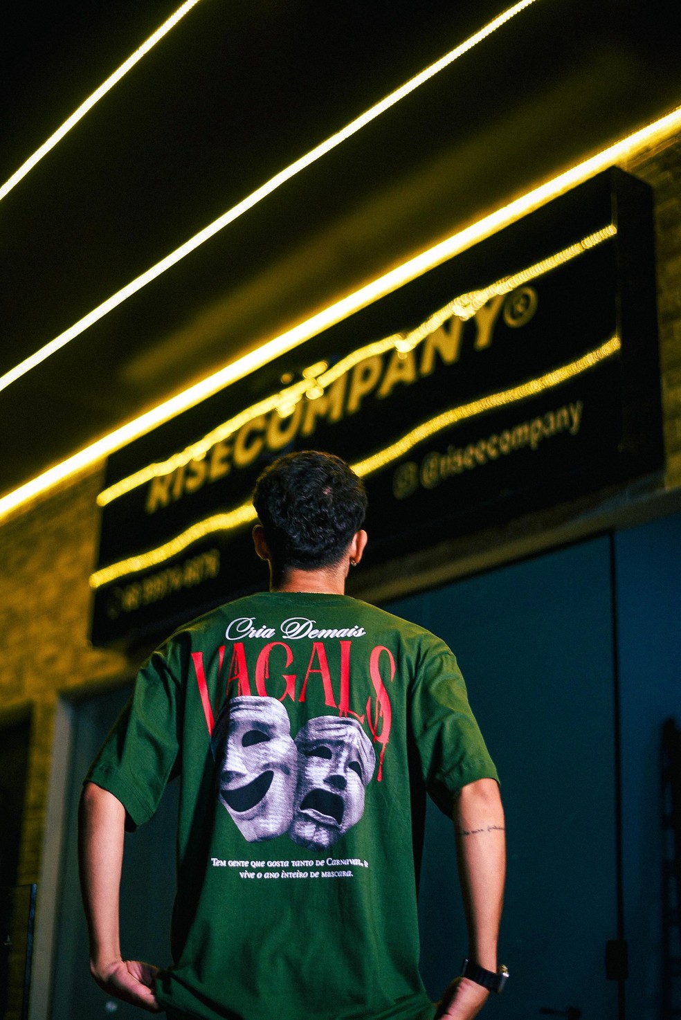 Microempresa é referência no ramo da moda streetwear e foi fundada por jovem de 18 anos, que pretende continuar expandindo o pequeno negócio no Acre — Foto: Arquivo pessoal