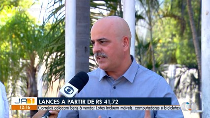 Correios realizam leilão de bens com lances a partir de R$ 41,72