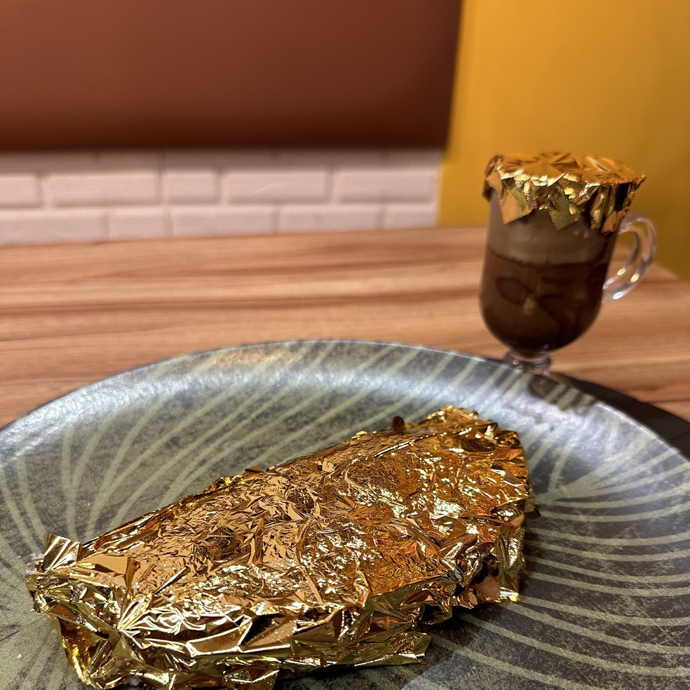 Tapioca de ouro criada em Campina Grande, na Paraíba — Foto: Reprodução: Arquivo pessoal