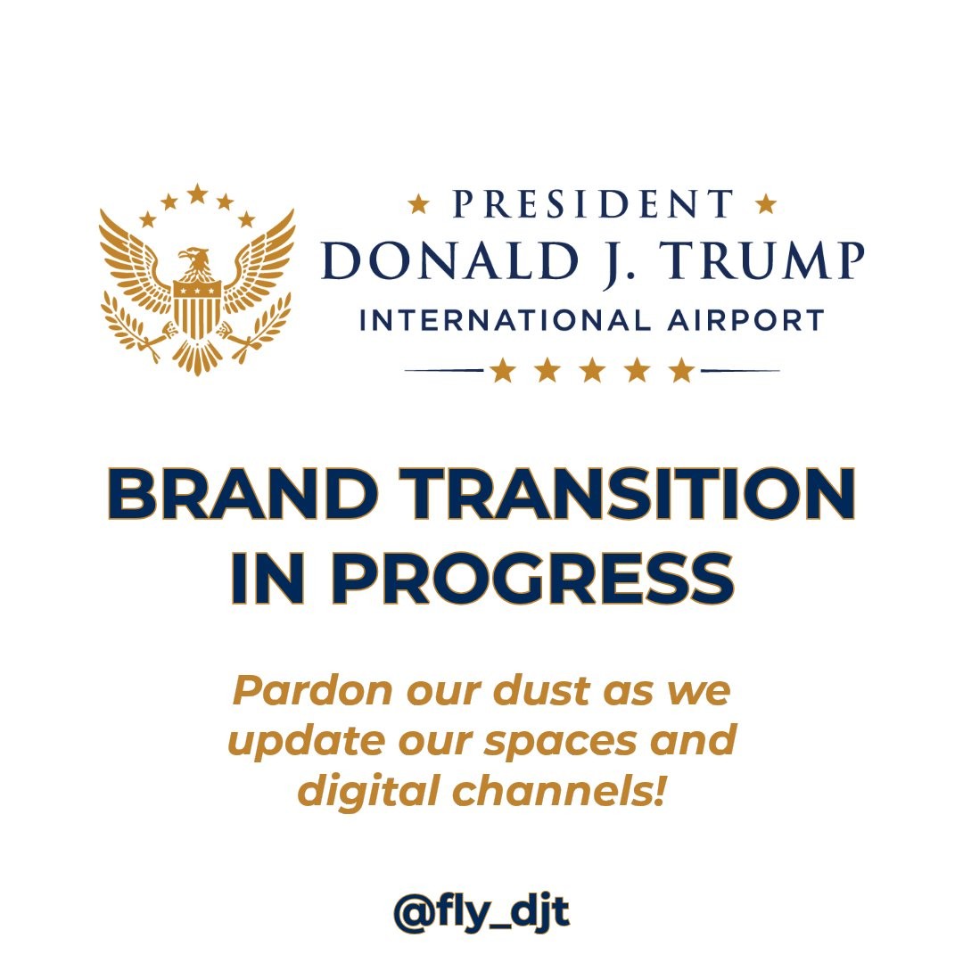 Aeroporto Internacional de Palm Beach passa a se chamar Donald J. Trump