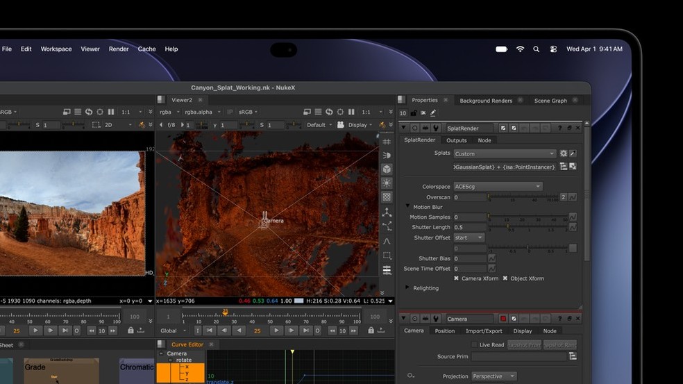 Novo MacBook Pro com tela sensível ao toque. — Foto: Reprodução/Apple