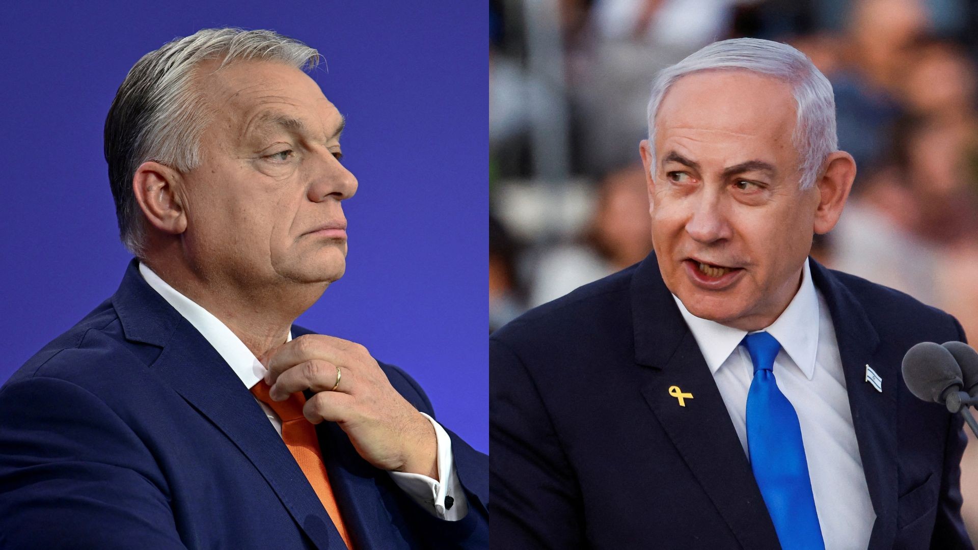 Orbán anuncia que convidará Netanyahu à Hungria para 'desafiar' ordem de prisão do TPI