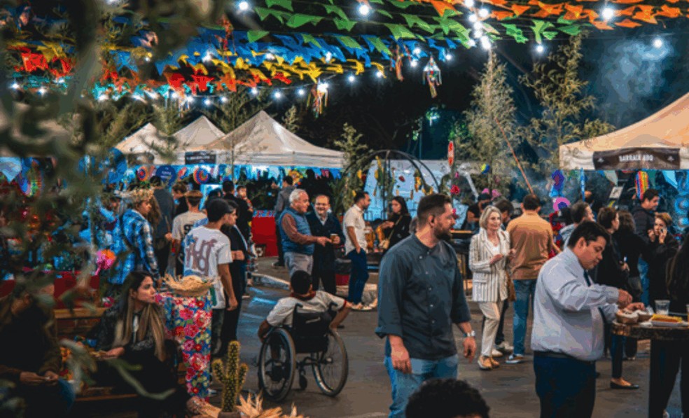 Arraiá do Empório Boechat chega à sua 3ª edição com festa para toda a família — Foto: Reprodução