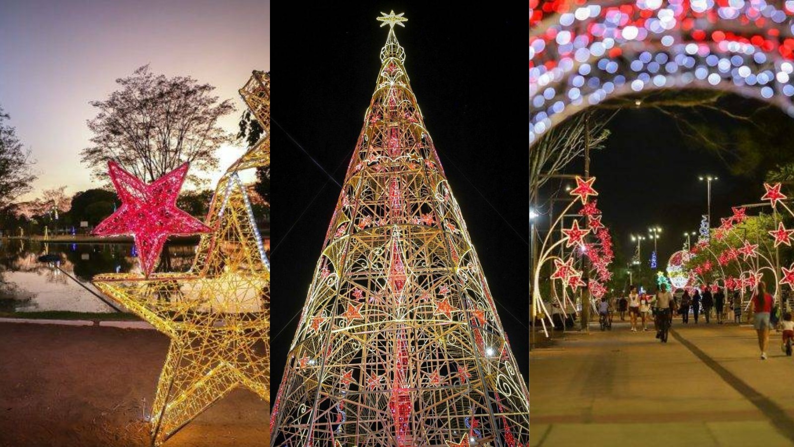 Teresina recebe decoração de Natal; veja locais decorados