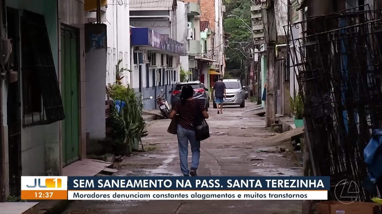 Moradores denunciam alagamentos há mais de 30 anos em passagem do bairro do Souza, em Belém