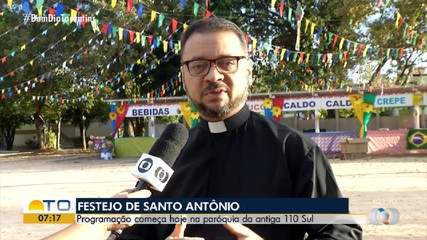 Igreja realiza festejo de Santo Antônio na paróquia da quadra 110 Sul em Palmas