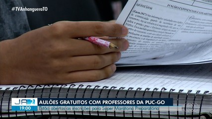 Estão abertas as inscrições para a Super Maratona Preparatória do Enem