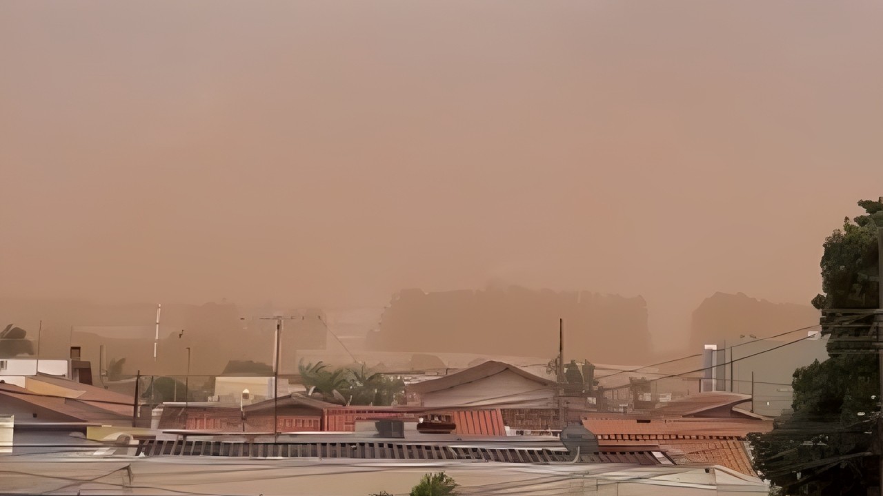 Entenda a nuvem de poeira que cobre Uberaba 