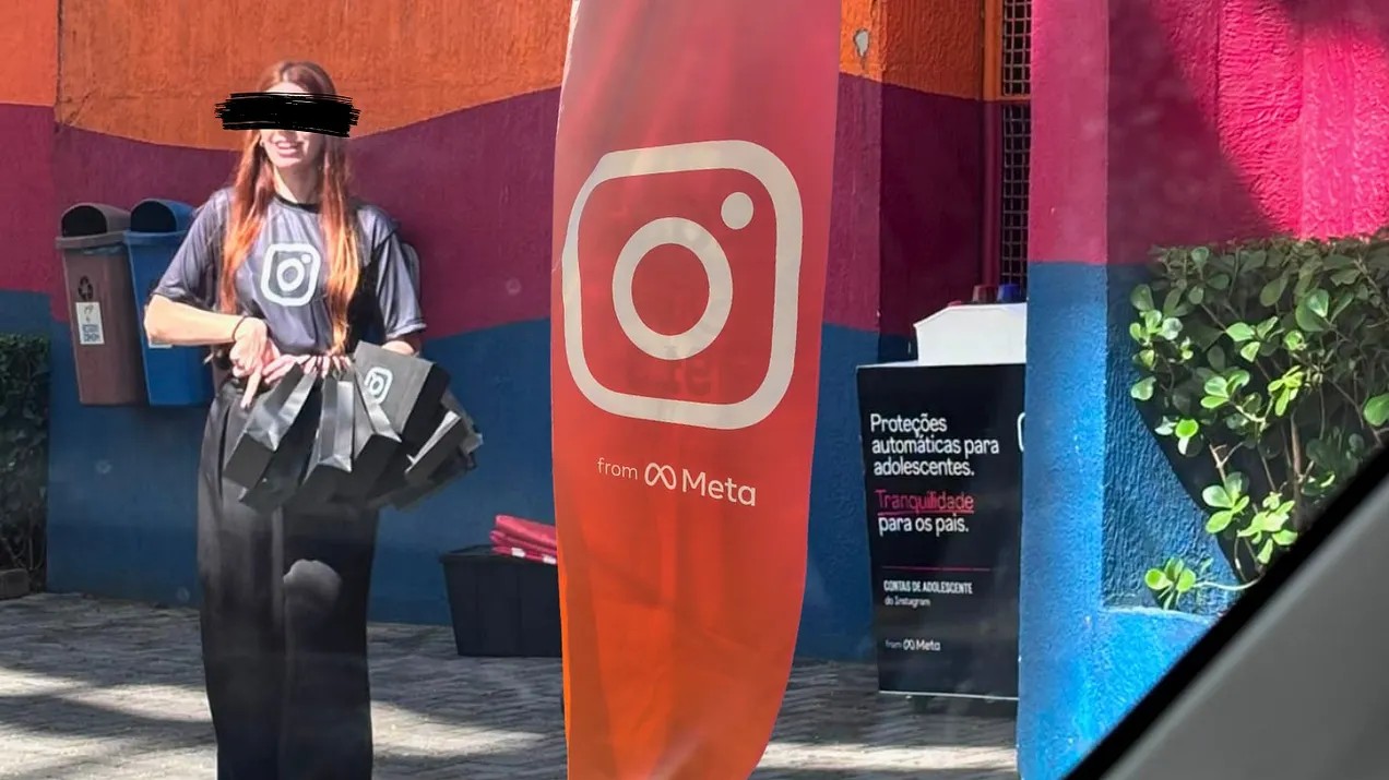 Meta é denunciada após fazer ação sobre Instagram em frente a escolas