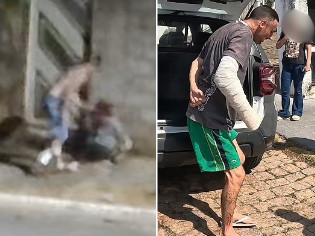 VÍDEO: mulher de 61 anos é espancada pelo próprio filho com socos e chutes no interior de SP