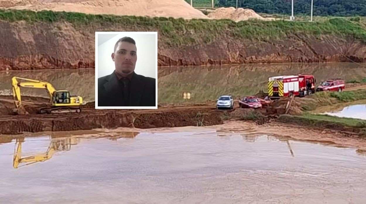 Homem morre após trator afundar em tanque de lama de mineradora no interior de SP