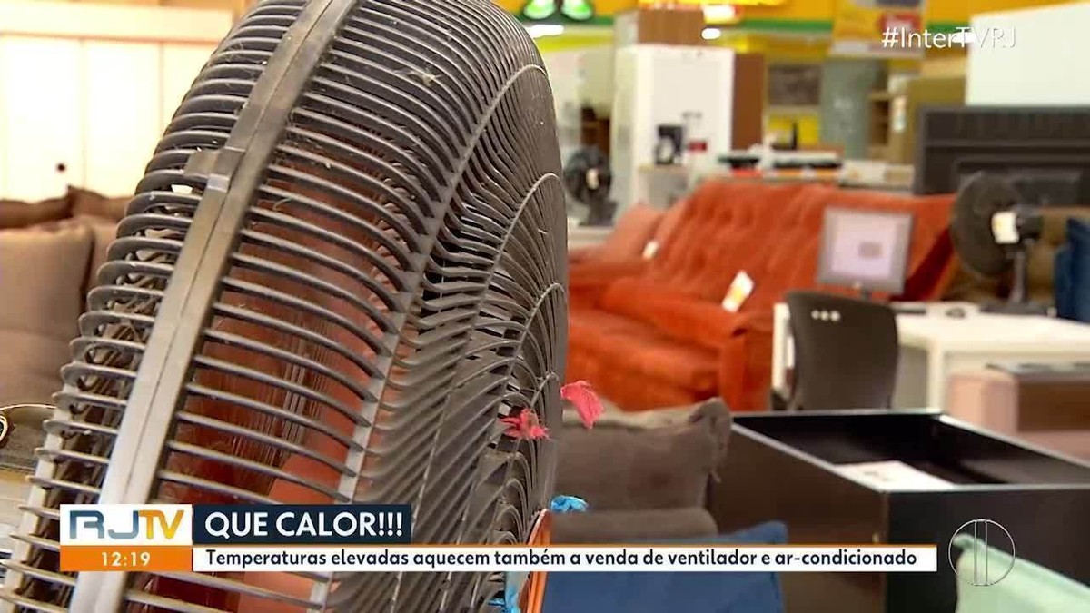 Calor recorde dispara vendas de ventiladores - Gerais - Estado de