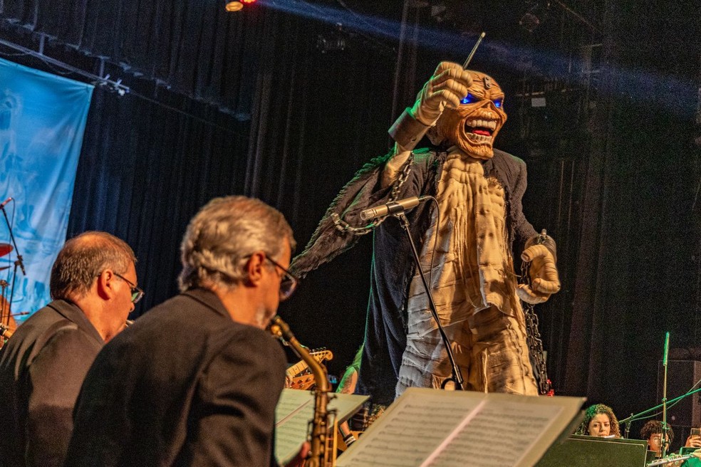 Espetáculo "Iron Maiden Symphonic" — Foto: Divulgação