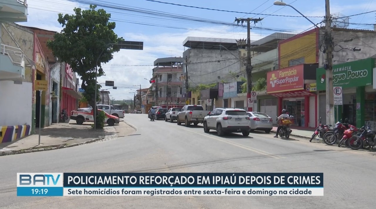 Sete pessoas foram mortas em cidade do sul da Bahia nas últimas 48h; quatro pessoas foram presas