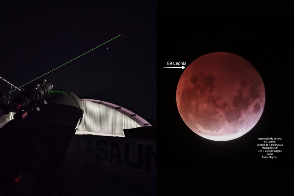 Associação de Astronomia Unificada de Mariápolis (ASAUM) é considerada a única no oeste paulista — Foto: Reprodução