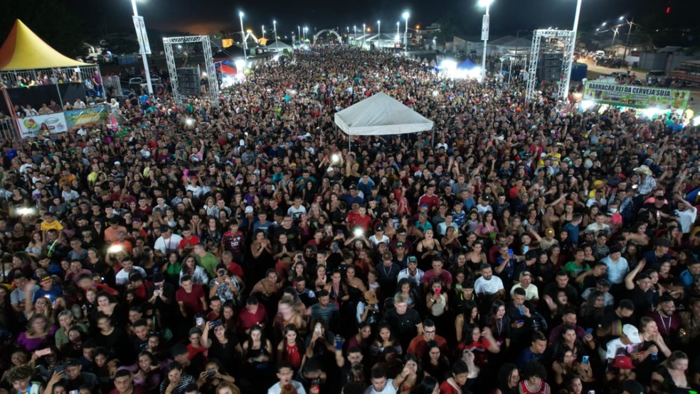 Festival do Açaí reúne milhares de pessoas do Acre e de outros estados  — Foto: Asscom