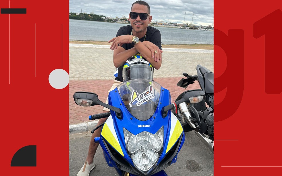 Ariel da Martins, vereador mais votado de Queimadas (BA), morreu em acidente de moto — Foto: Redes sociais
