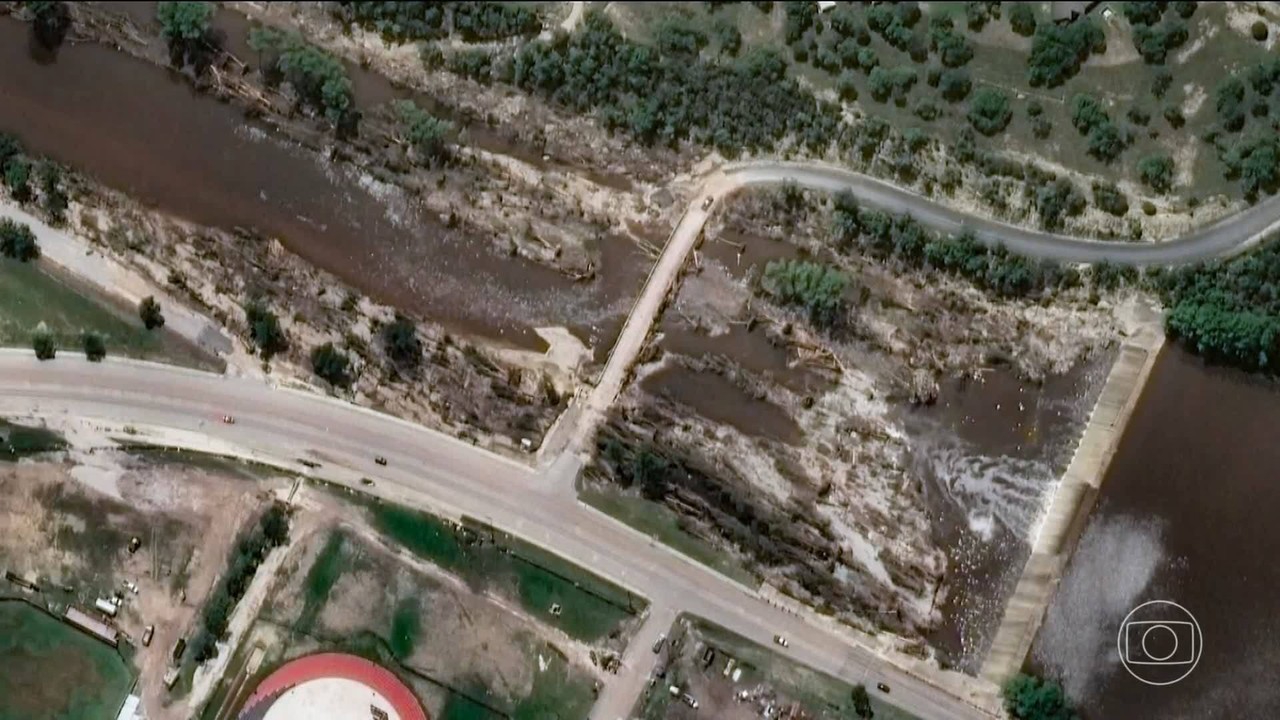 No Texas, são baixas as chances de haver sobreviventes nas cheias do Rio Guadalupe