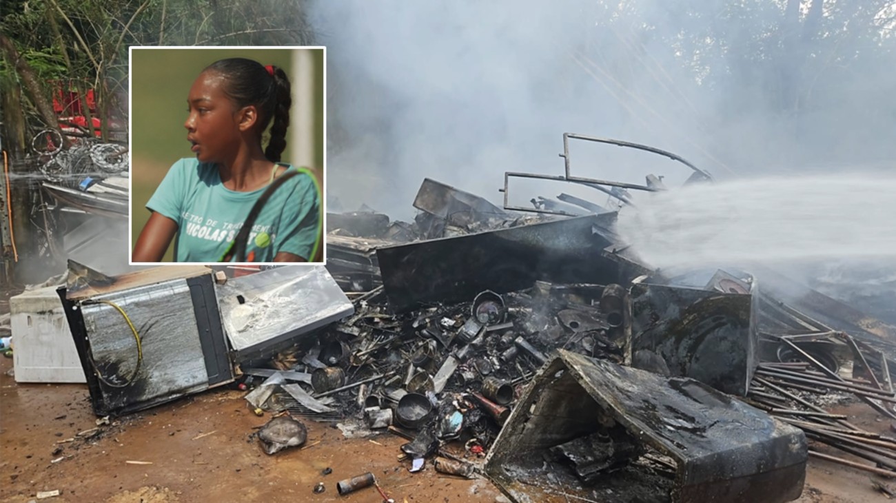 
VÍDEO: fogo destrói recicláveis que pagariam viagem de jovem tenista no interior de SP