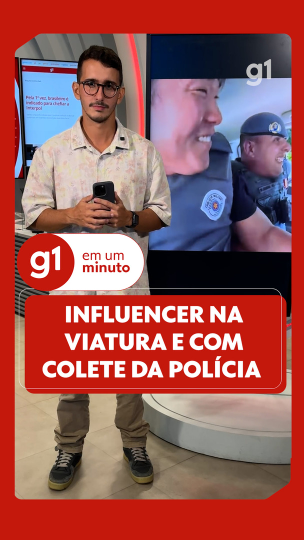 Influencer na viatura da PM e... Fenol proibid...