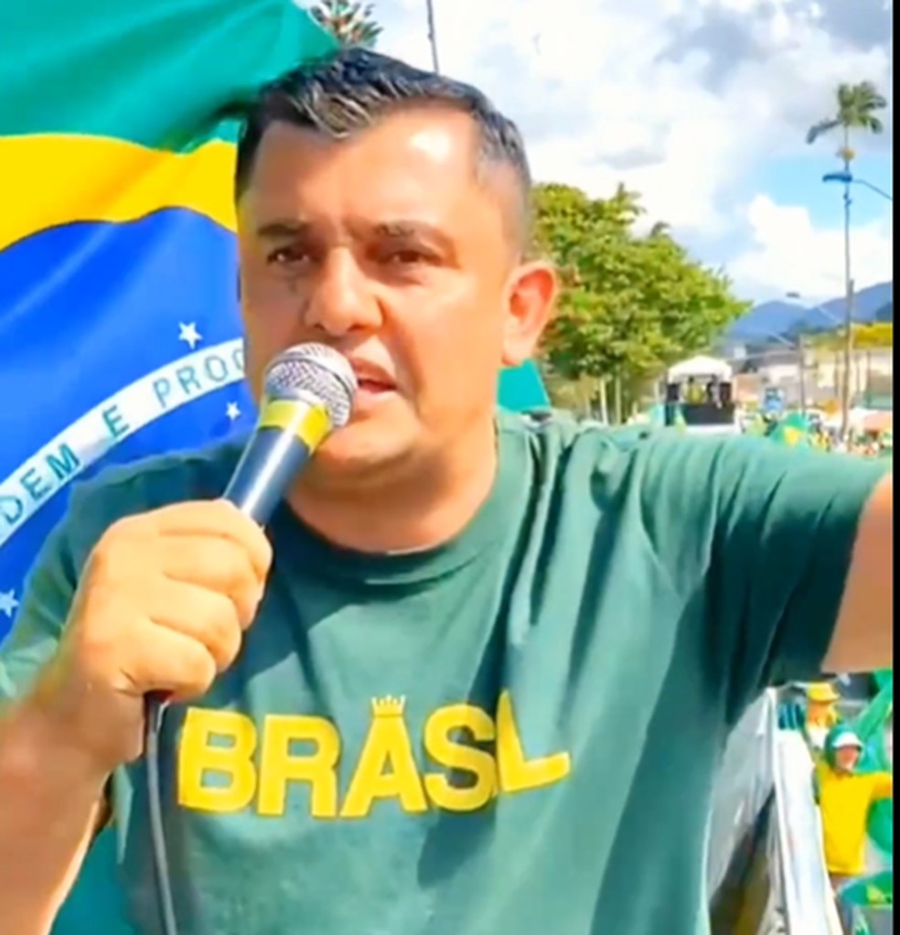 Postagem de campanha de Dirlei Paiz, investigado por envolvimento nos atentados de 8 de janeiro — Foto: Reprodução/Facebook