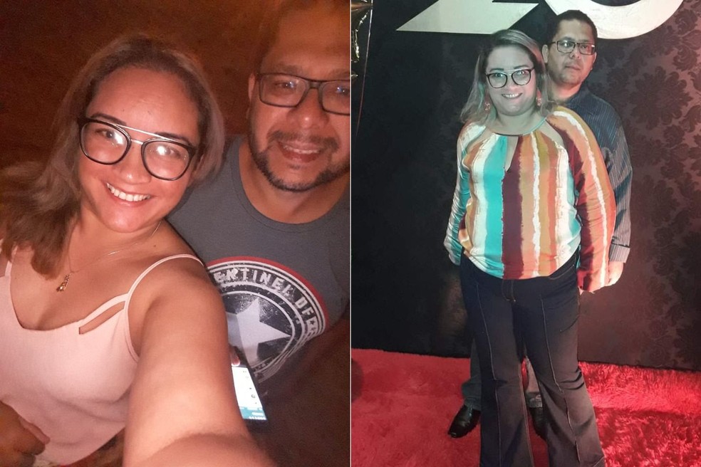 Patrik do Nascimento e Maria Aparecida tinham relacionamento há 12 anos — Foto: Arquivo Pessoal