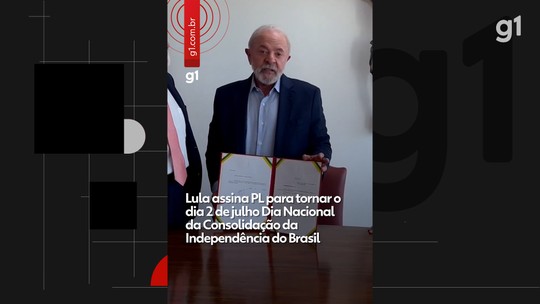 Lula envia ao Congresso projeto para transformar a Independência da Bahia em data nacional - Proposta reconhece o 2 de Julho, data da expulsão das tropas portuguesas da Bahia em 1823, como marco da consolidação da Independência do Brasil.