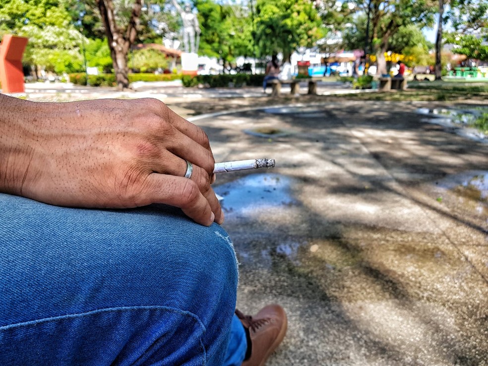 Fumante: Natal tem 6% de população que fuma diariamente — Foto: Jorge Júnior/Rede Amazônica/ARQUIVO