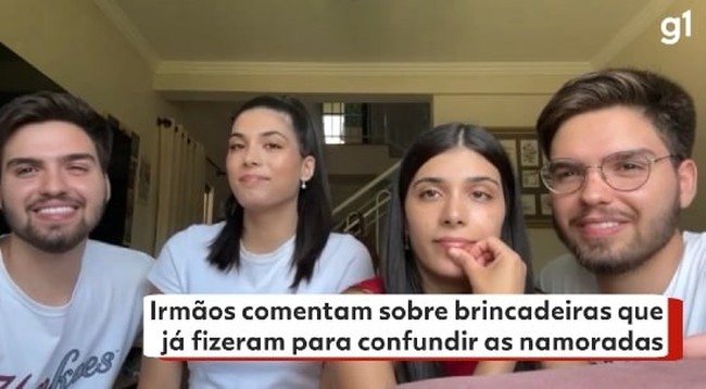 Irmos comentam sobre brincadeiras que j fizeram para confundir as namoradas