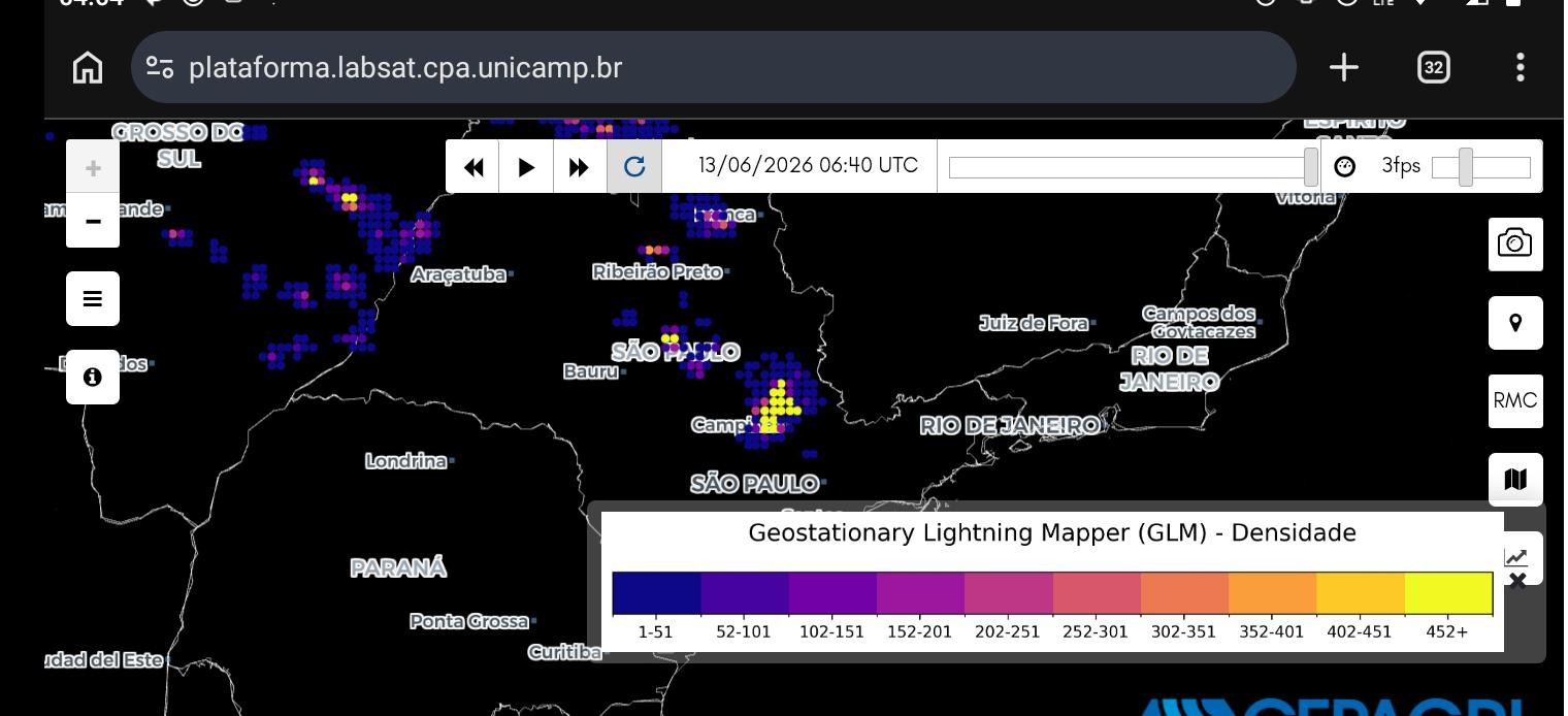 Tempestade na região de Campinas tem 25 mil descargas elétricas em 10 minutos; fenômeno é raro, diz meteorologista