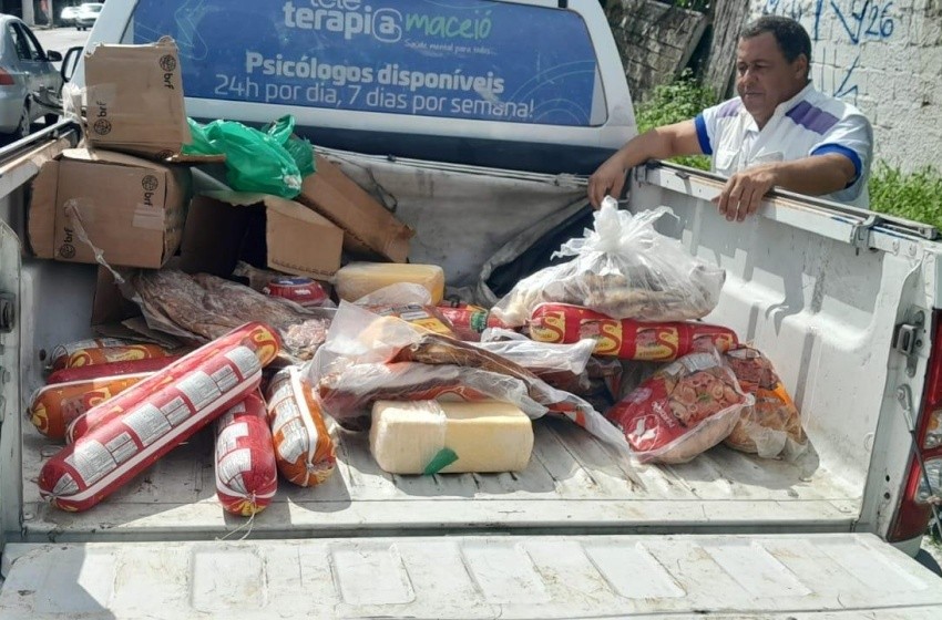 Viligância Sanitária apreende 200 quilos de alimentos fora do prazo de validade em Maceió