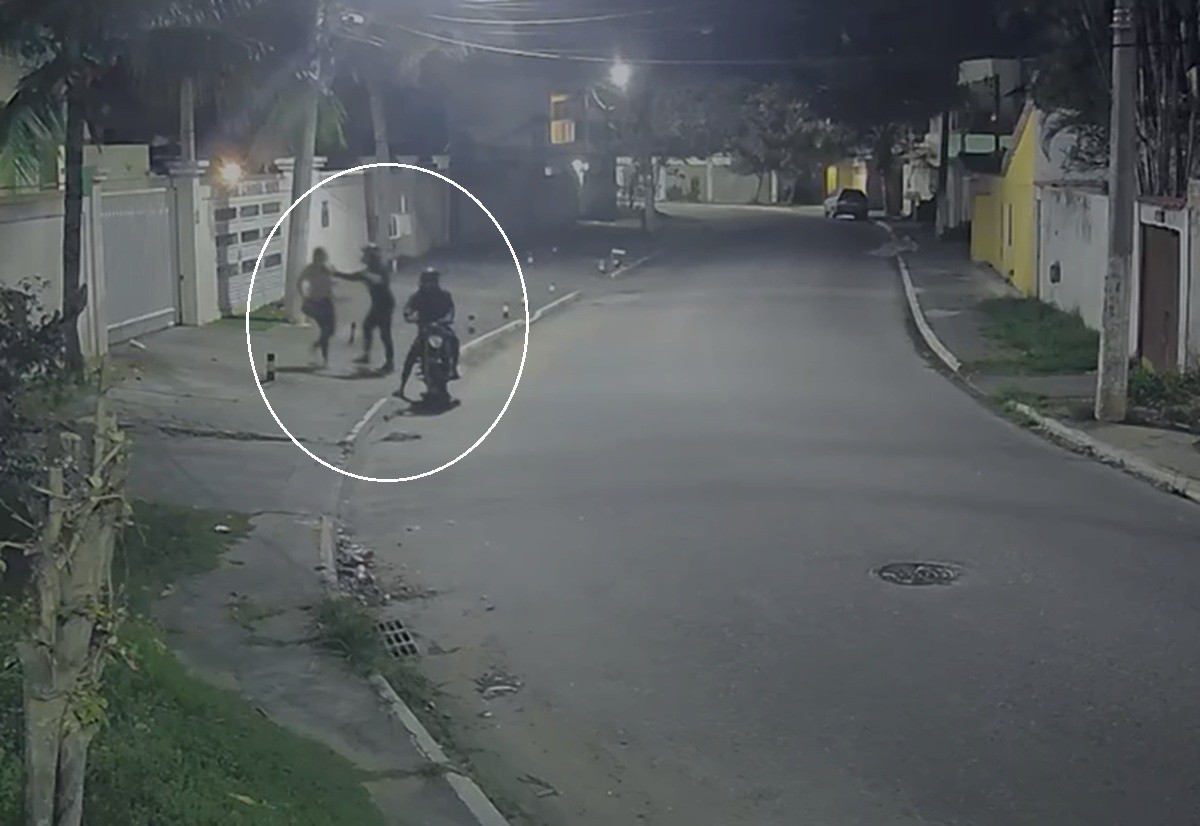 VÍDEO: mulher é assaltada e tem pingente e carteira roubados em Cabo Frio
