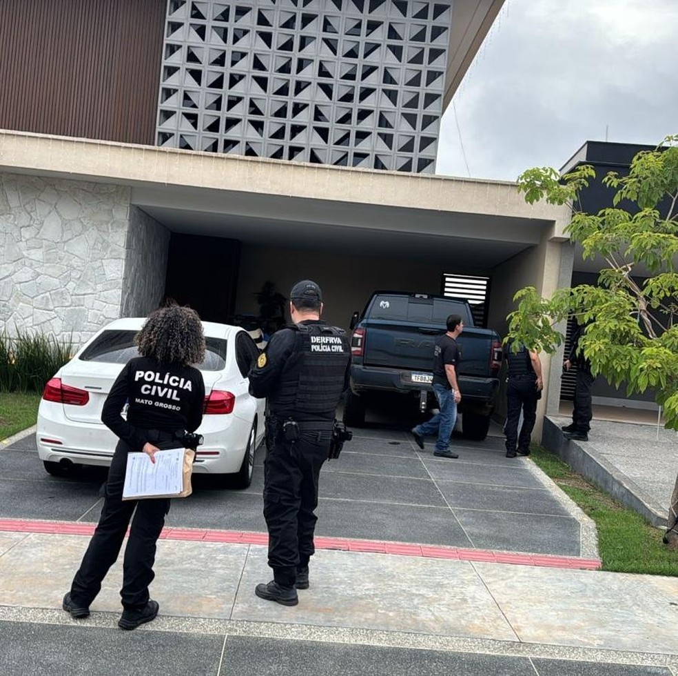 Sete são presos em operação contra esquema milionário de licitações públicas em Barra do Garças (MT) — Foto: Reprodução