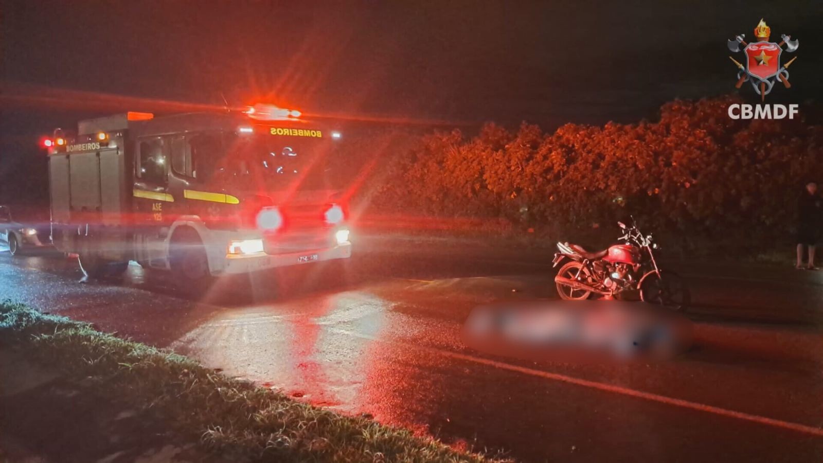 Homem morre atropelado por motociclista no DF