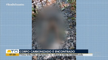 Corpo carbonizado é encontrado às margens da rodovia TO-222