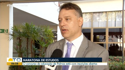 Concurso da educação de Palmas está com inscrições abertas