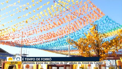 Confira programação da 33ª edição do Arraiá da Capital